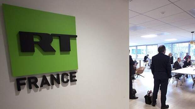 Офис телеканала RT France в Париже