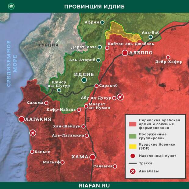 Террористы в Идлибе не отказались от провокаций во время пандемии коронавируса в Сирии