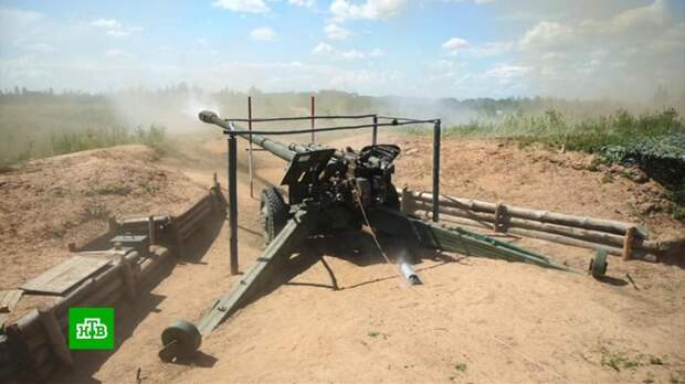 Под Лугой проходит всеармейский конкурс артиллеристов