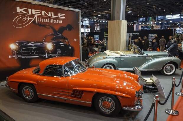 авто, выставка, Retromobile