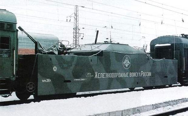 Бронепоезда современности