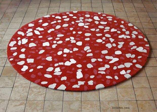 Самые необычные и даже нелепые дизайнерские ковры (13 фото)