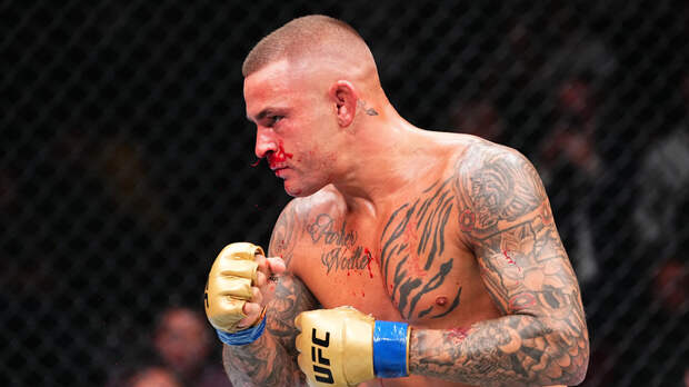 Порье сломал нос во время боя с Махачевым на UFC 302