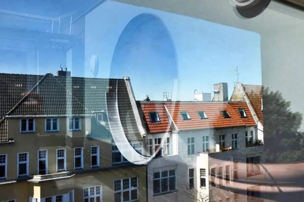 Вид из окна квартиры в Берлине, где живет дочь политолога Сергея Маркова*. Фото © Facebook (признан экстремистской организацией и запрещён на территории Российской Федерации)