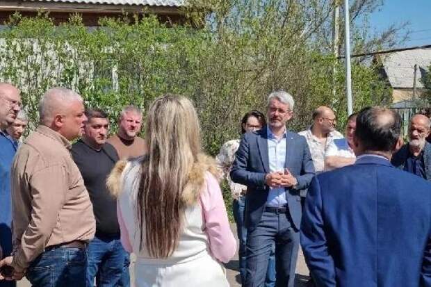 Врип главы Тамбовского округа встретился с жителями поселка Калинин