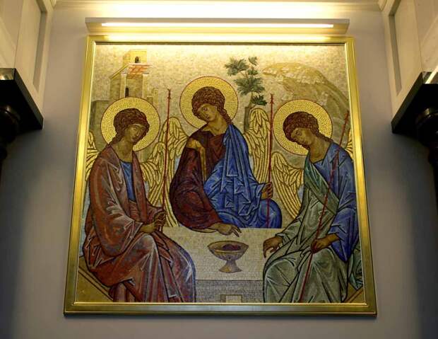 Мозаичная икона 
