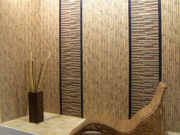 Мозаика из бамбука
