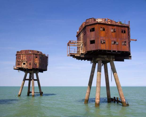 Морские форты 1958 Британские морские форты