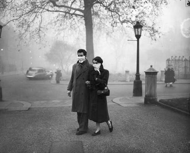 60 лет Лондонскому Апокалипсису Фотография: 10 фотографий Великого смога в Лондоне №5 - BigPicture.ru