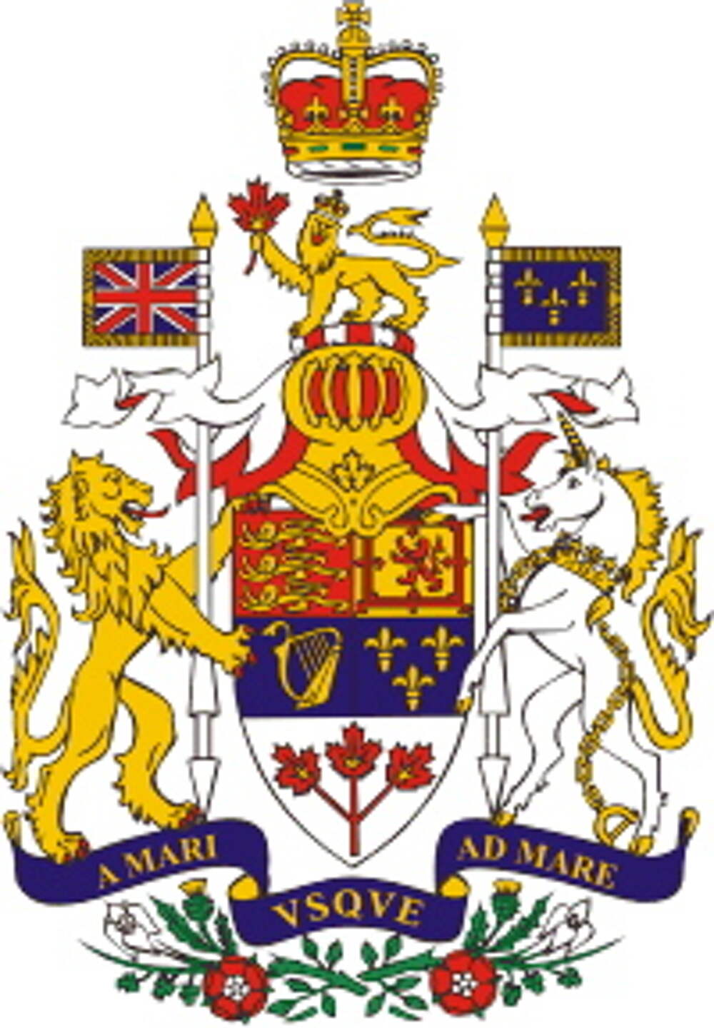 Канадский герб. Герб Канады. Государственный герб Канады. Канада флаг и герб.