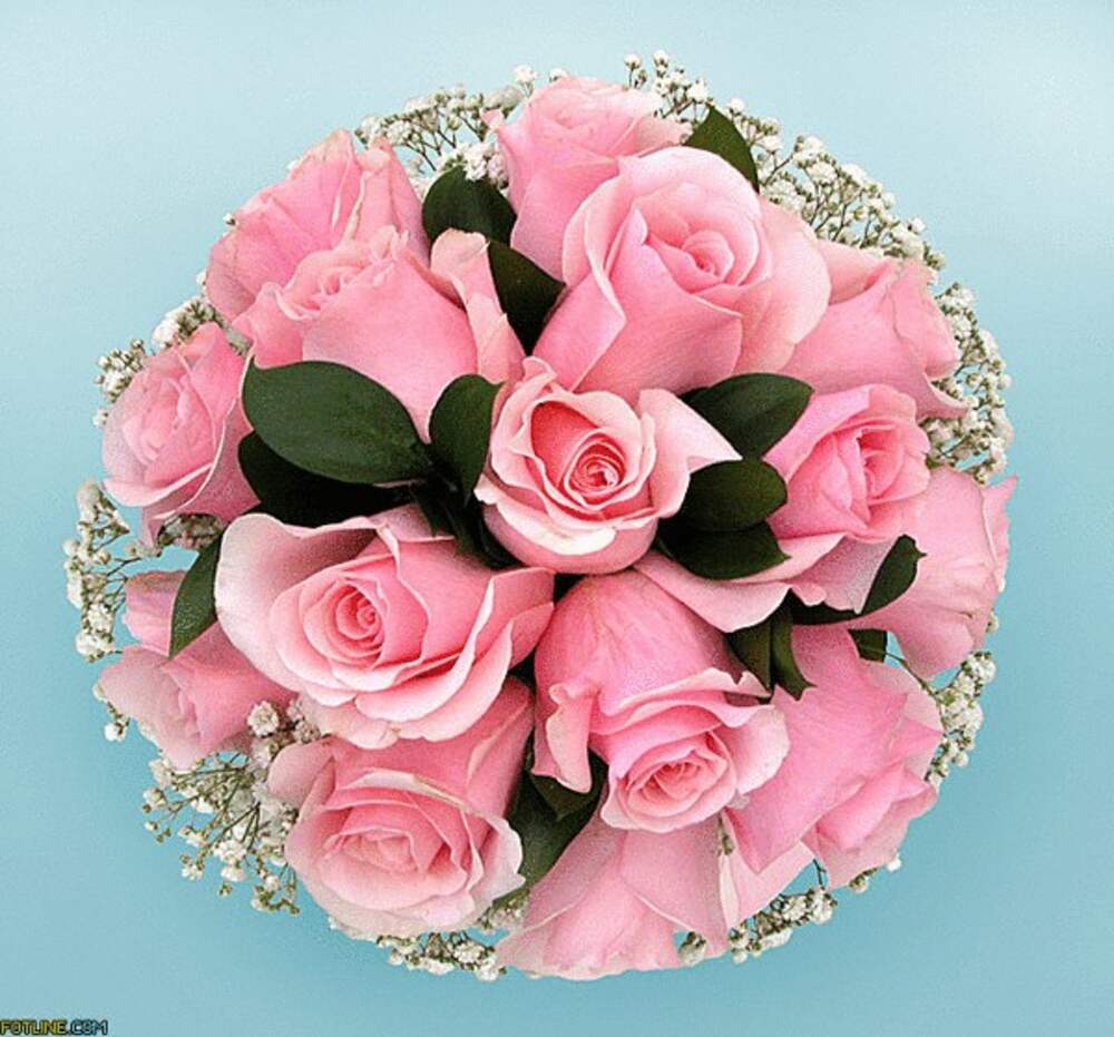 Красивый букет роз фото гиф