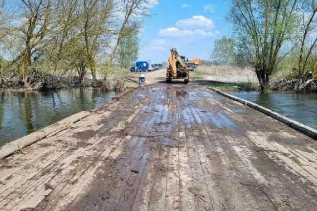 В Мичуринском округе открыли движение по мосту через реку Воронеж