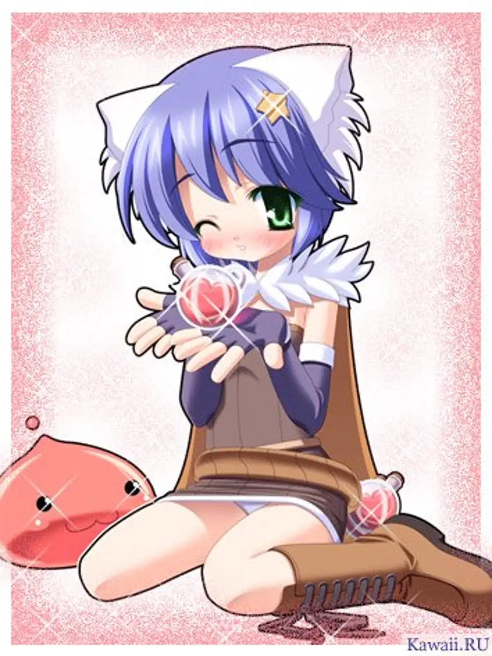 Cream filled catgirl