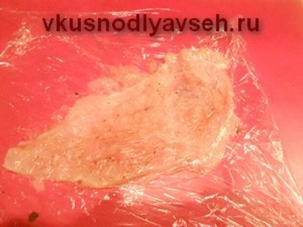 филе отбить в пленке