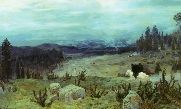 Аполлинарий Васнецов. Сибирь. 1894