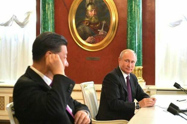 Путин едет с визитом в Китай