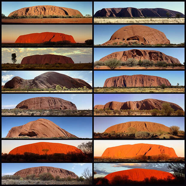Скала Улуру (Айерс Рок),  Австралия. Фото /Uluru (Ayers Rock), Australia