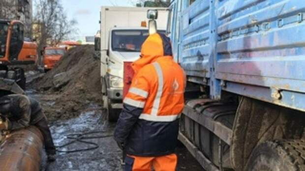 Коммунальная авария в Барнауле / Фото: 