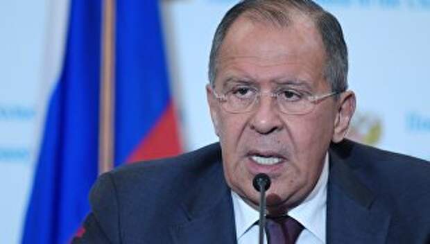 Министр иностранных дел России Сергей Лавров. Архивное фото