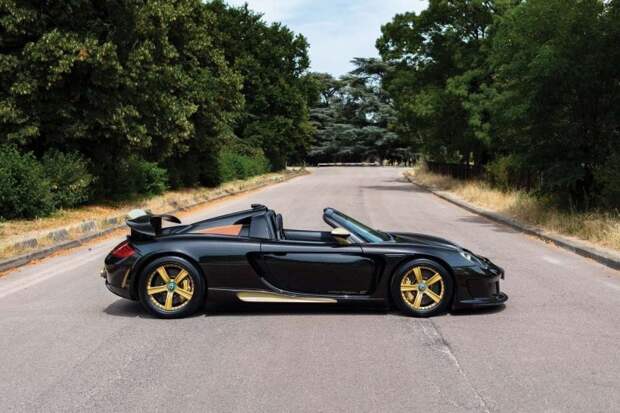 Porsche Gemballa Mirage GT 2005 года "Gold Edition" известного камерунского футболиста