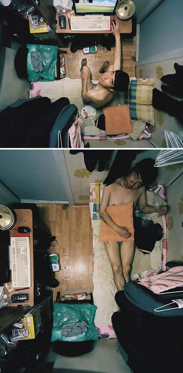 Фотография: Депрессивный гошивон: как живут обитатели самого дешевого жилья Сеула №10 - BigPicture.ru