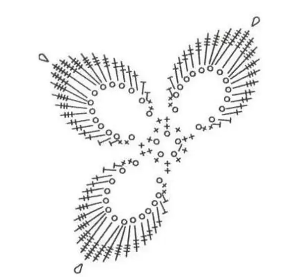 Символ 2024 крючком схема. Ирландское кружево схема трилистник. Трилистник крючком для ирландского кружева. Схема трилистник ирландского кружева. Трилистник крючком схема.