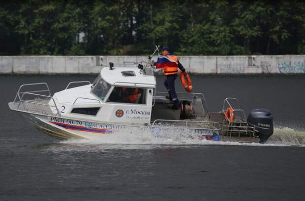 Скриншот страницы сообщества "Водные спасатели Москвы" ВКонтакте
