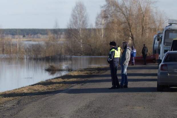 Река Царица затопила улицы в крупном российском городе