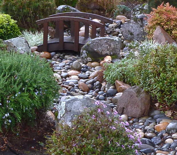 Практикум: Как создать сухой ручей на даче или в саду