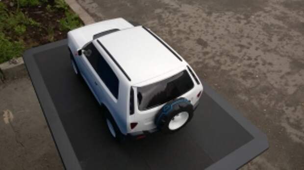 Студент разработал дизайн преемника LADA 4x4 Студент разработал дизайн преемника LADA 4x4
