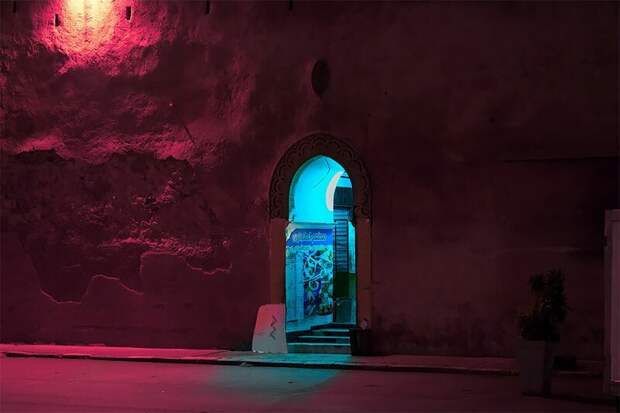 Красота ночного Марокко