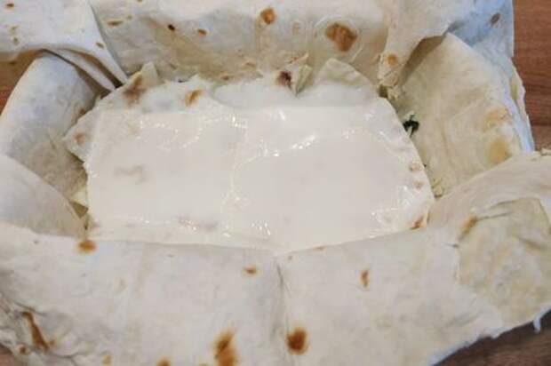 Пирог из лаваша с сыром и зеленью Лаваш, Пирог, Рецепт, Еда, Кулинария, Длиннопост, Пирог с сыром