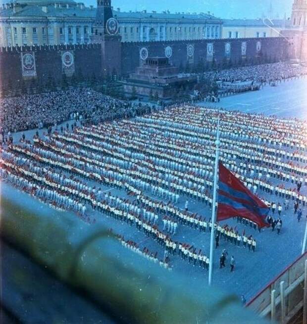 Как это было: значимые кадры с первомайских демонстраций в СССР СССР, демонстрации, мир труд май, парад, первомай, фото