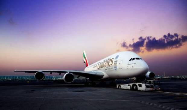 Airbus A380-861 авиакомпании Emirates