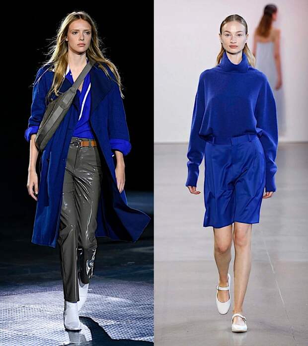 Как носить синий - самый модный цвет 2020 года фото №4