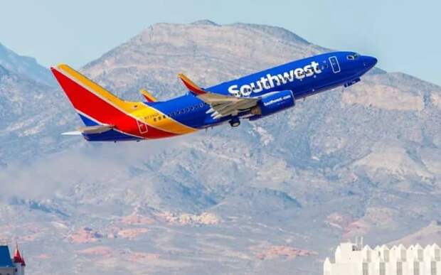 Самолет авиакомпании Southwest