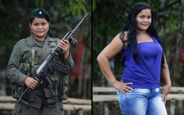 Как выглядят девушки, которые служат с подросткового возраста в повстанческой группировке Колумбии