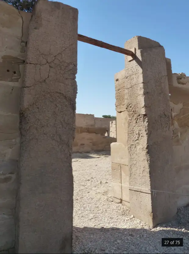 Реставрация западных Фив