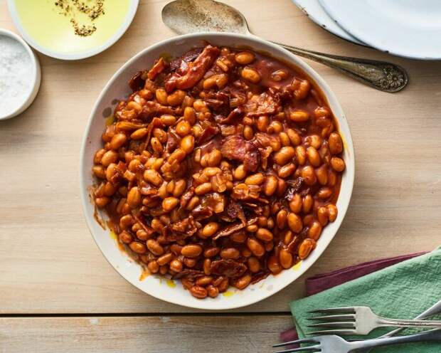 Тушёная фасоль. \ Фото: thekitchn.com.