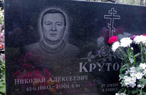 Могила Николая Крутова