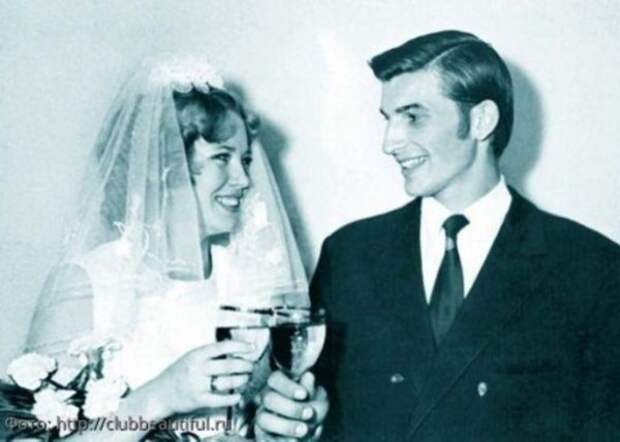 Редкие фотографии из свадеб советских знаменитостей 