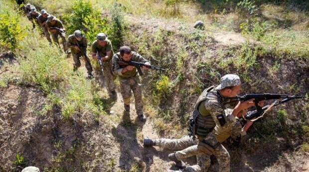 Украина отработала стрельбу по противнику у границы с Крымом
