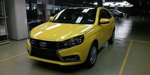 LADA Vesta в модификации "Такси" на ММАС-2016