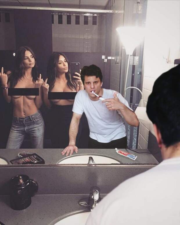 I Know You Don't Know What To Wear Lol, But Uhmm... I'm Trying To Brush My Teeth Here. You Know?