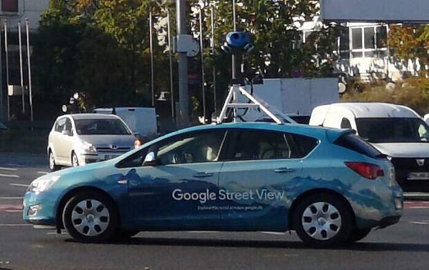 21. Водитель Google Street View