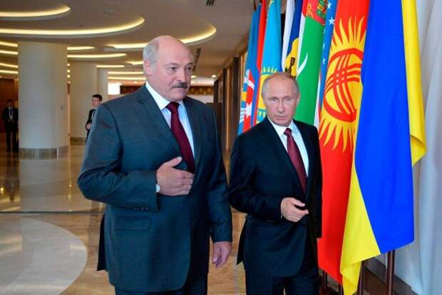 Александр Лукашенко и Владимир Путин; Беларусь; новости. Фото: www.globallookpress.com