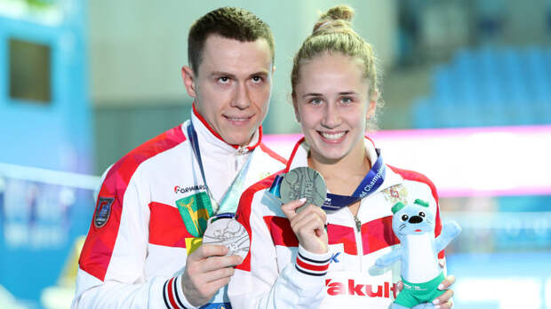 Тимошинина и Назин завоевали серебро в прыжках в воду на ЧМ