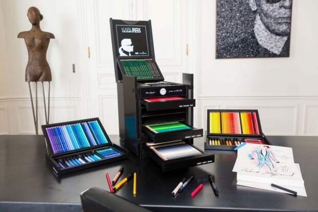 The Karlbox: стартовый набор модельера от Faber-Castell