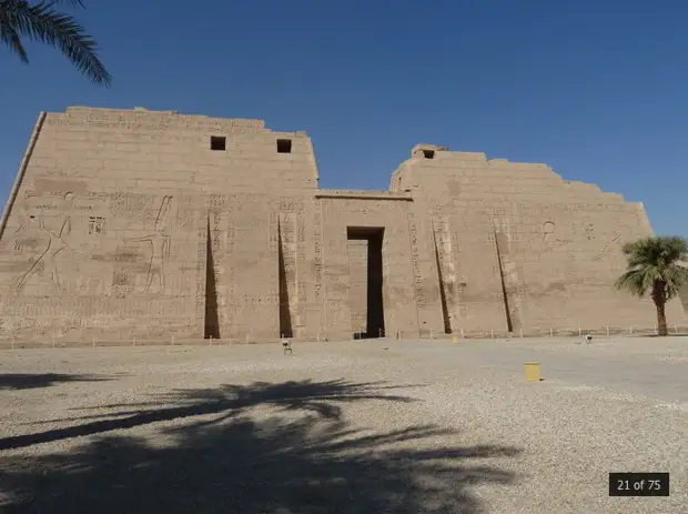 Реставрация западных Фив