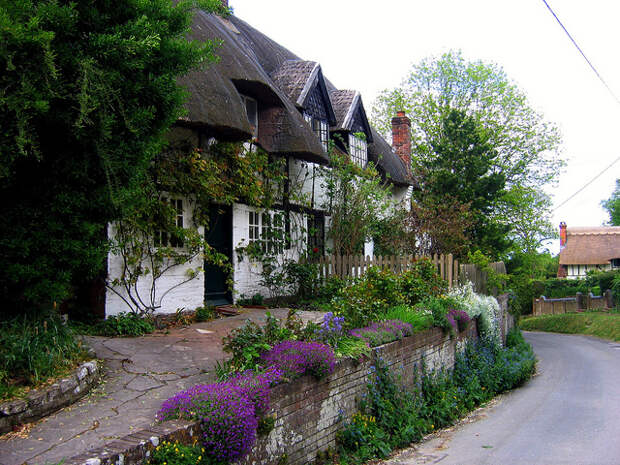 English Thatched Cottage